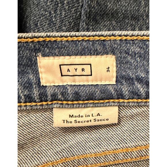 AYR The Secret Sauce Jeans  Women's sz. 34 Regular in Color Good Mood - Picture 6 of 10